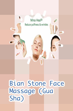 Face stone gua sha