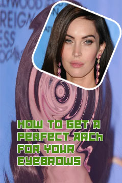 High arch eyebrows