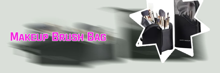 Make up brush bag