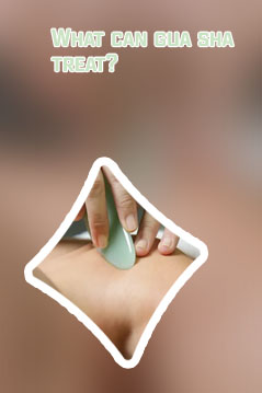 Spoon gua sha technique