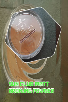 Sun club matt bronzing powder